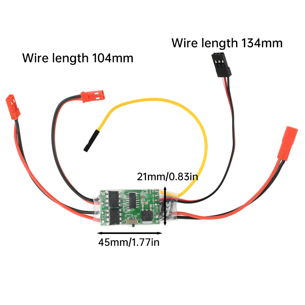 Dual Channel Bidirectional ESC - đánh giá và giá Rc Hobby Track