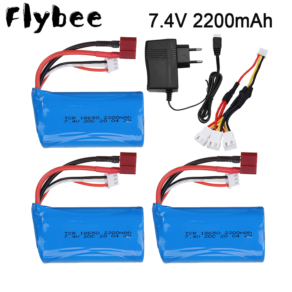 7.4V 2200mAh 18650 Lipo Batery - đánh giá và giá Rc Hobby Wholesale