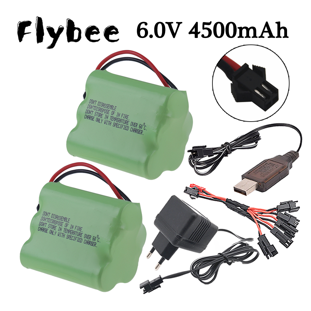 6v 4500mAh Ni-MH Battery SM Pl - đánh giá và giá Rc Hobby Charger