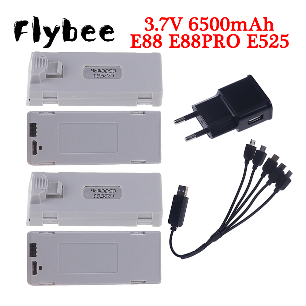 Original E88 Battery 3.7V 6500 - đánh giá và giá Rc Hobby Airplanes