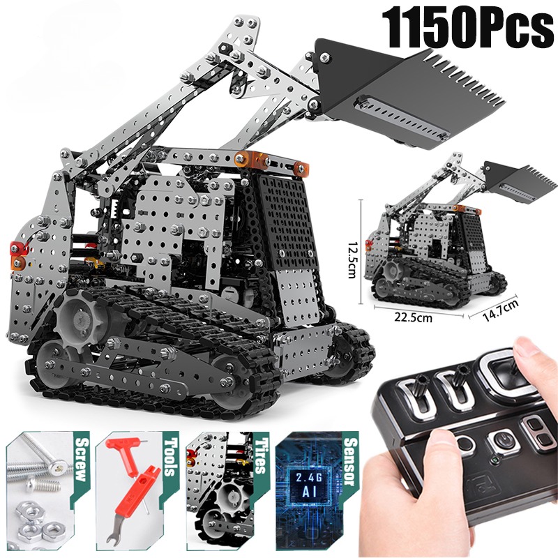 2.4G 10CH RC Tracked Dump Truc - đánh giá và giá Rc Hobby Track