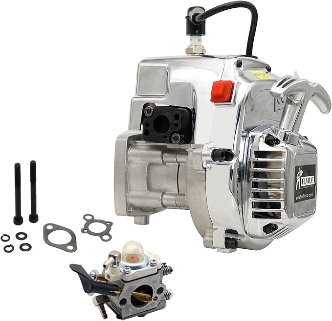 FLMLF 29CC 4 Bolt Engine Chrom - đánh giá và giá Rc Hobby Grade Truck