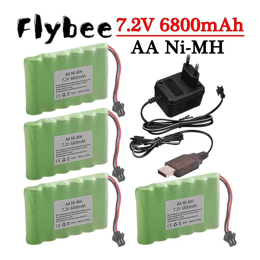 Ni-MH 7.2V 6800mAh SM Plug Bat - đánh giá và giá Rc Hobby Charger