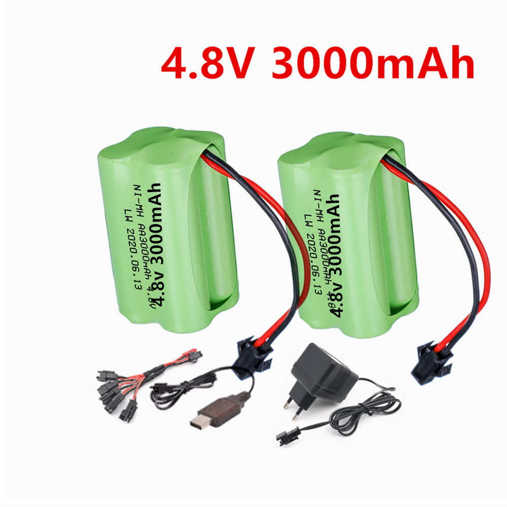 4.8v 3000mAh Rechargeable Batt - đánh giá và giá Rc Hobby Charger