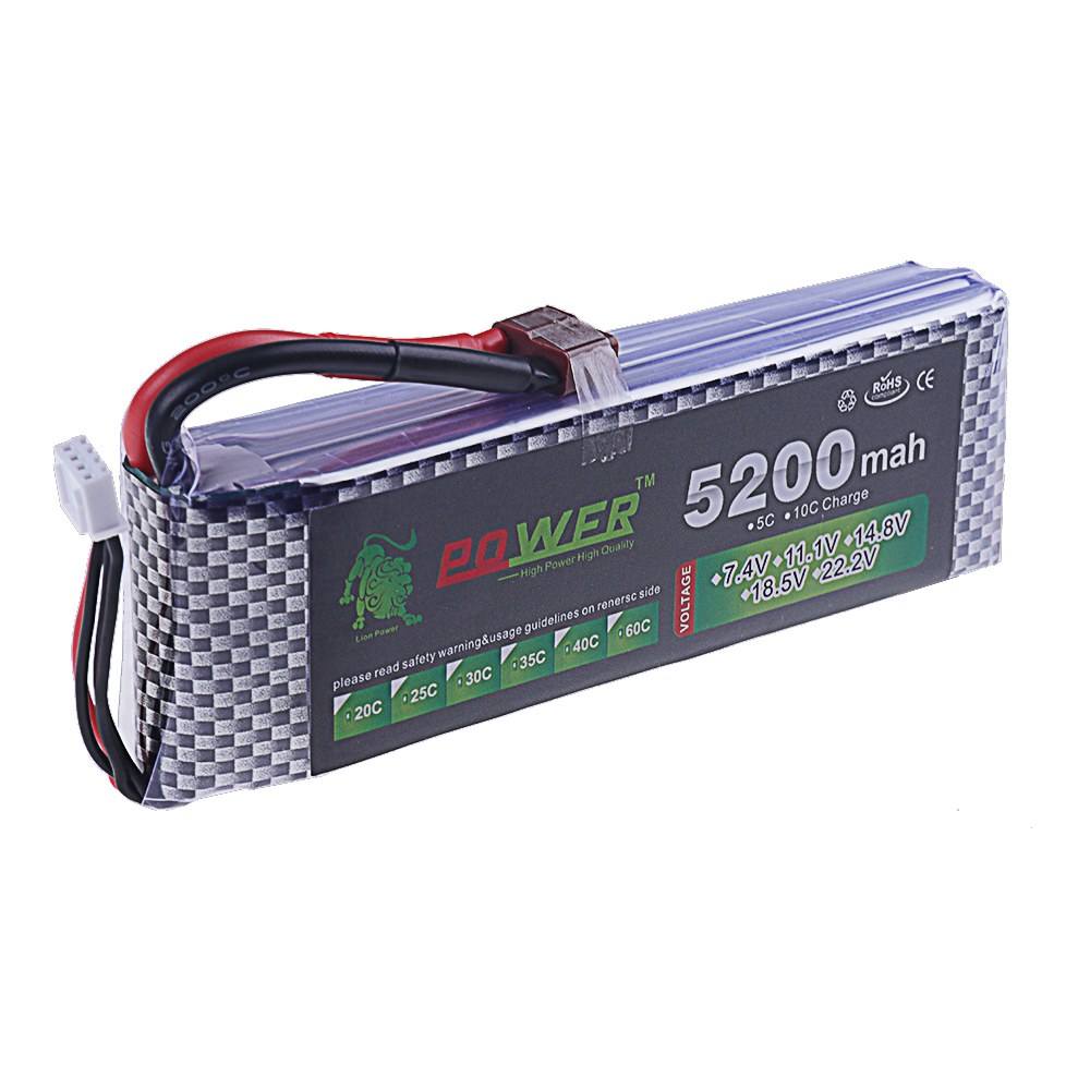 3S Lipo Battery 11.1V 5200mah  - đánh giá và giá Rc Hobby Airplanes