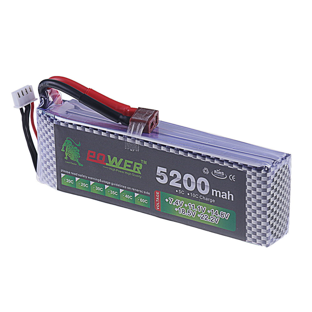 3S Lipo Battery 11.1V 5200mah  - đánh giá và giá Rc Hobby Airplanes