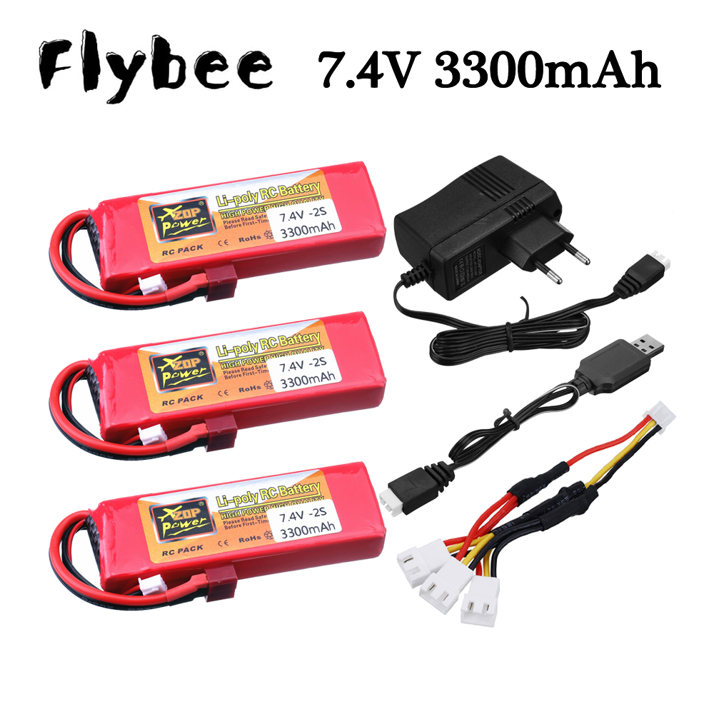 2S 7.4V 3300mAh Lipo Battery C - đánh giá và giá Rc Hobby Charger